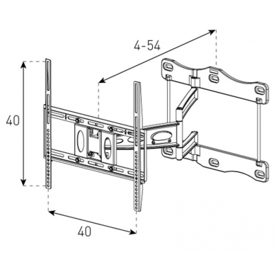 Настенное крепление для ТВ Sonorous SUREFIX 450